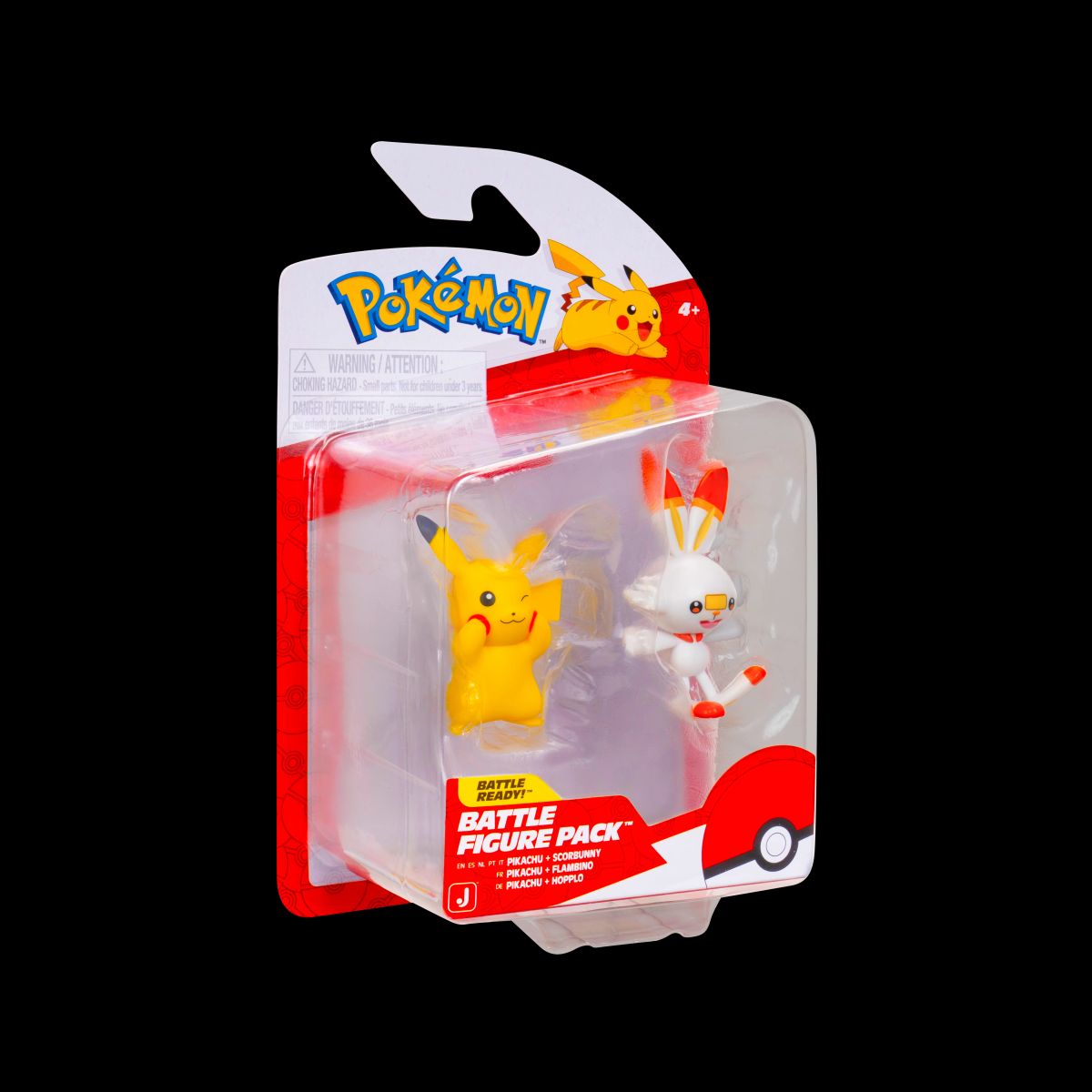 POKEMON - (POKEMON) SET FIGURAS DE BATALLA - PIKACHU - SCORBUNNY
