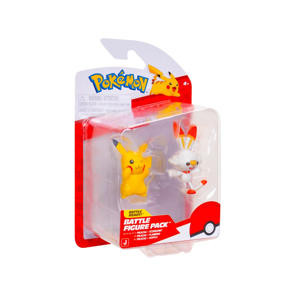 POKEMON - (POKEMON) SET FIGURAS DE BATALLA - PIKACHU - SCORBUNNY