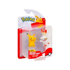POKEMON - (POKEMON) SET FIGURAS DE BATALLA - PIKACHU - SCORBUNNY