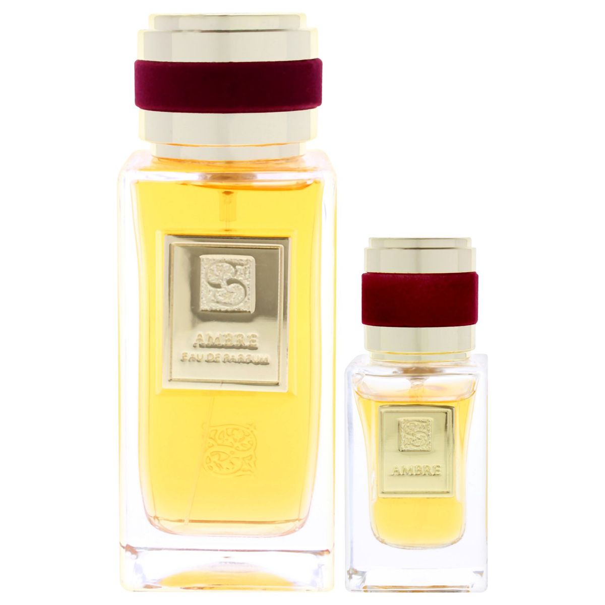 GENERICO - Sillage dOrient Amber Gift Set Hombre 3 Piezas EDP 101 ml EDP + 15 ml EDP + Funnel