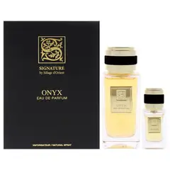 GENERICO - Sillage dOrient Onyx Gift Set Unisex 3 Piezas EDP 101 ml EDP + 15 ml EDP + Funnel