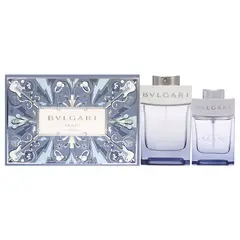 BVLGARI - Man Glacial Essence Gift Set Hombre 2 Piezas EDP 101 ml EDP + 15 ml EDP