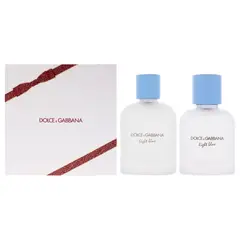 DOLCE&GABBANA - Dolce and Gabbana Light Blue Gift Set Hombre 2 Piezas EDT 98 ml EDT + 50 ml EDT