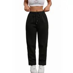 LOOK SHOP - Pantalón Buzo Mujer Recto Slim Forro Polar 676