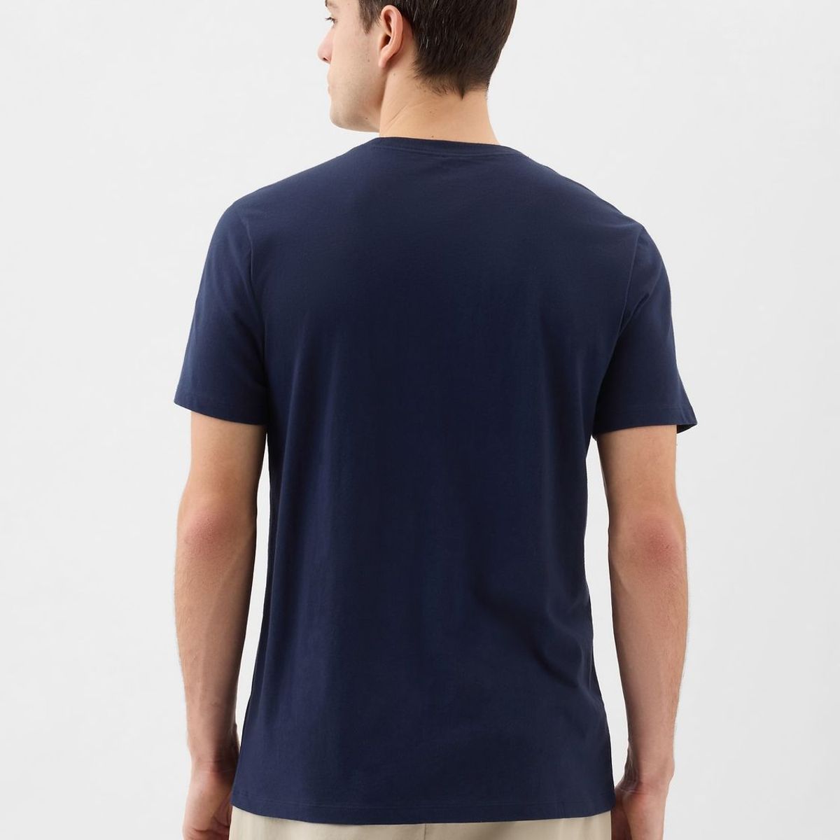 GAP - Pack 2 Poleras Hombre Gap Logo Basic Manga Corta Azul