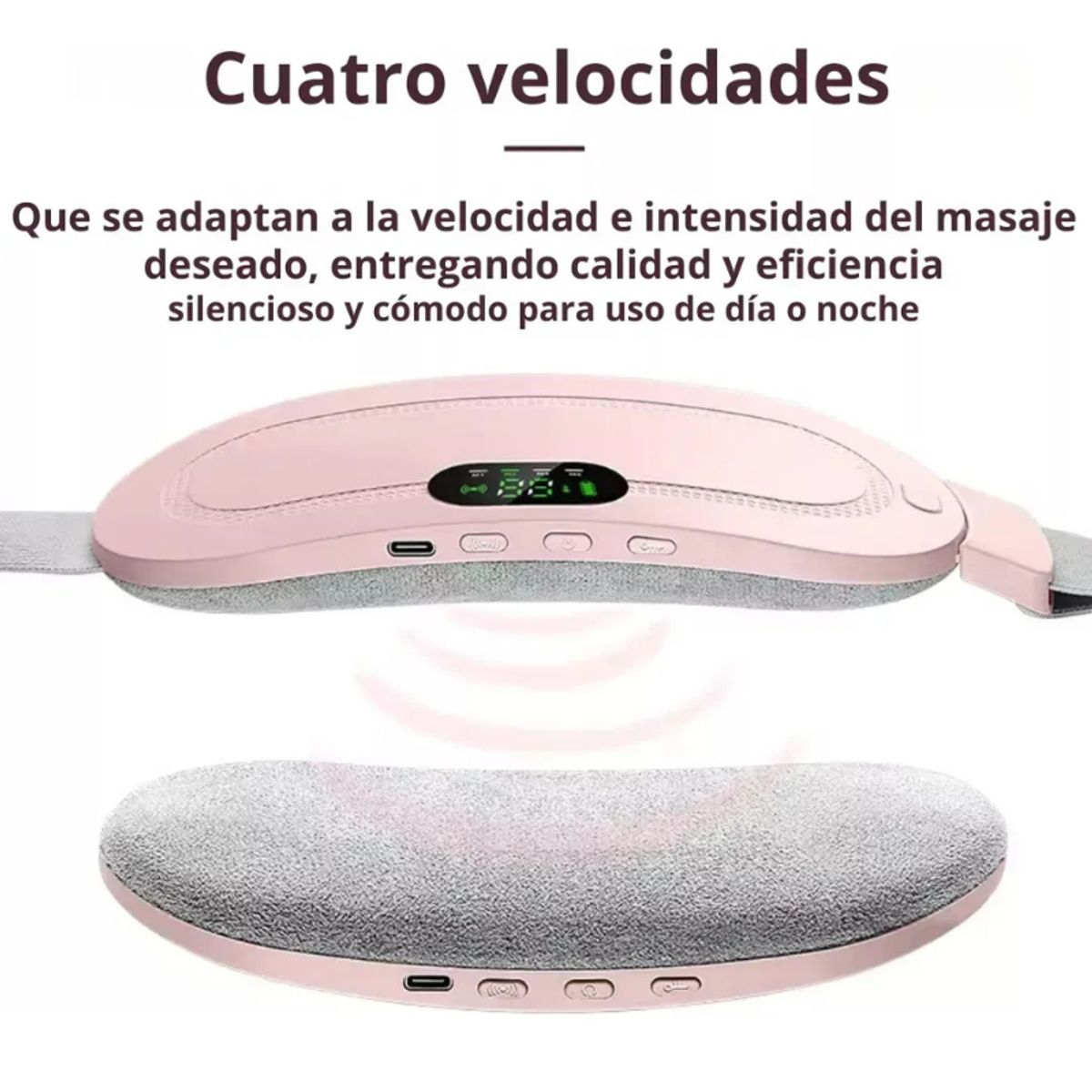 GENERICO - Masajeador Menstruales Alivio Cólicos Guatero Calentador Usb