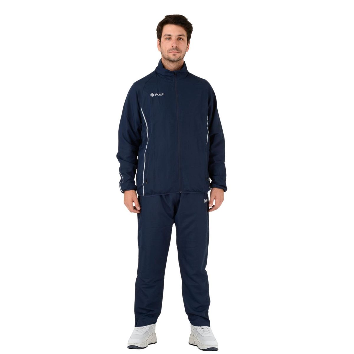 FOUR - Buzo Deportivo Hombre Completo Four West Ham Azul Marino L