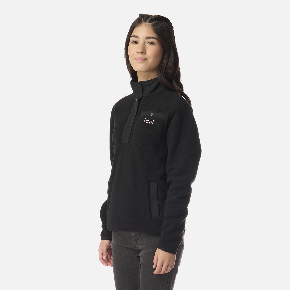 LIPPI - Polar Teen Girl Cozy Therm-Pro Jacket Negro Lippi