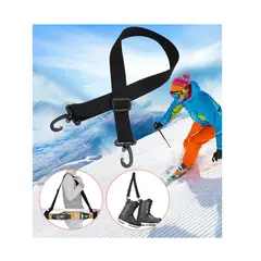 GENERICO - CORREA PORTA BOTAS DE SKI, SNOWBOARD, ROLLERS