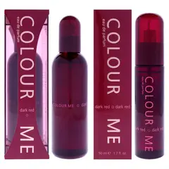 MILTON LLOYD - Colour Me Dark Red Gift Set Mujer 2 Piezas EDP 50 ml Colour Me Dark Red EDP + 101 ml Colour Me Dark Red EDP