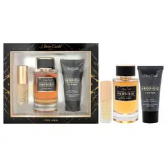 GENERICO - Diane Castel Prodigio Gift Set Hombre 3 Piezas EDP 98 ml EDP + 9.8 ml EDP Mini + 50 ml Shower Gel