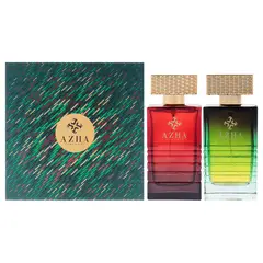 AZHA - Perfume Set Gift Set Hombre 2 Piezas EDP 98 ml Amber Malaky EDP + 98 ml Taj Al Oud EDP