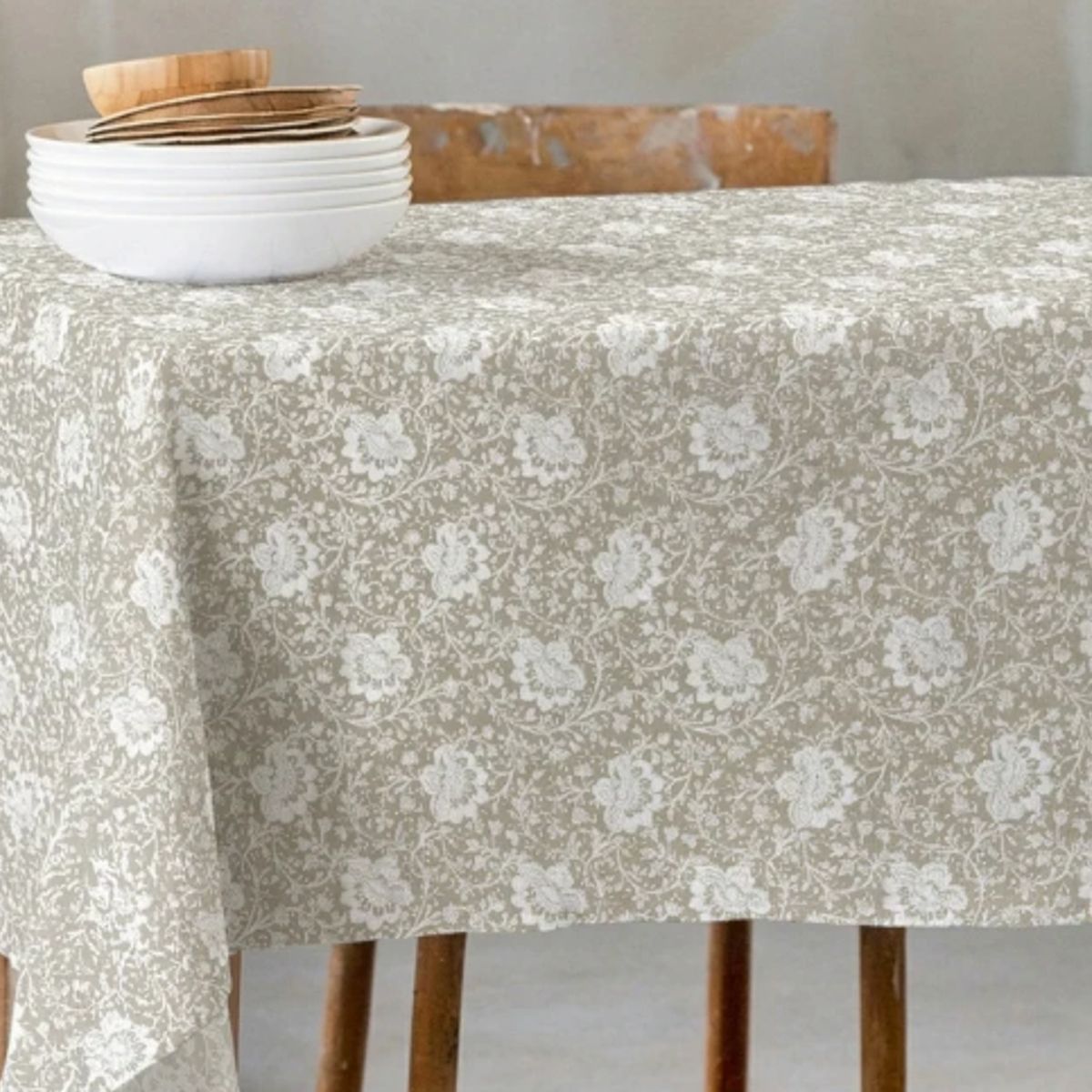 DECORUGZ - Mantel Antimanchas Resinado Moka 3 155x250