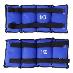 GENERICO - Pack de 2 Pesas para Tobillos y Muñecas de 1 Kg (0.5 kg x 2)