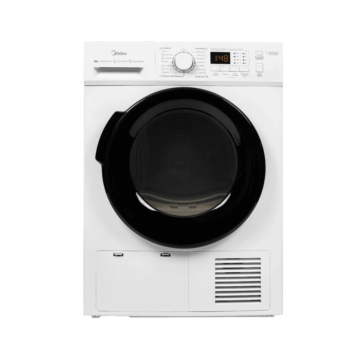 MIDEA - Secadora Eléctrica Condensación 9 KG HealthGuard con Hygiene Dry Midea