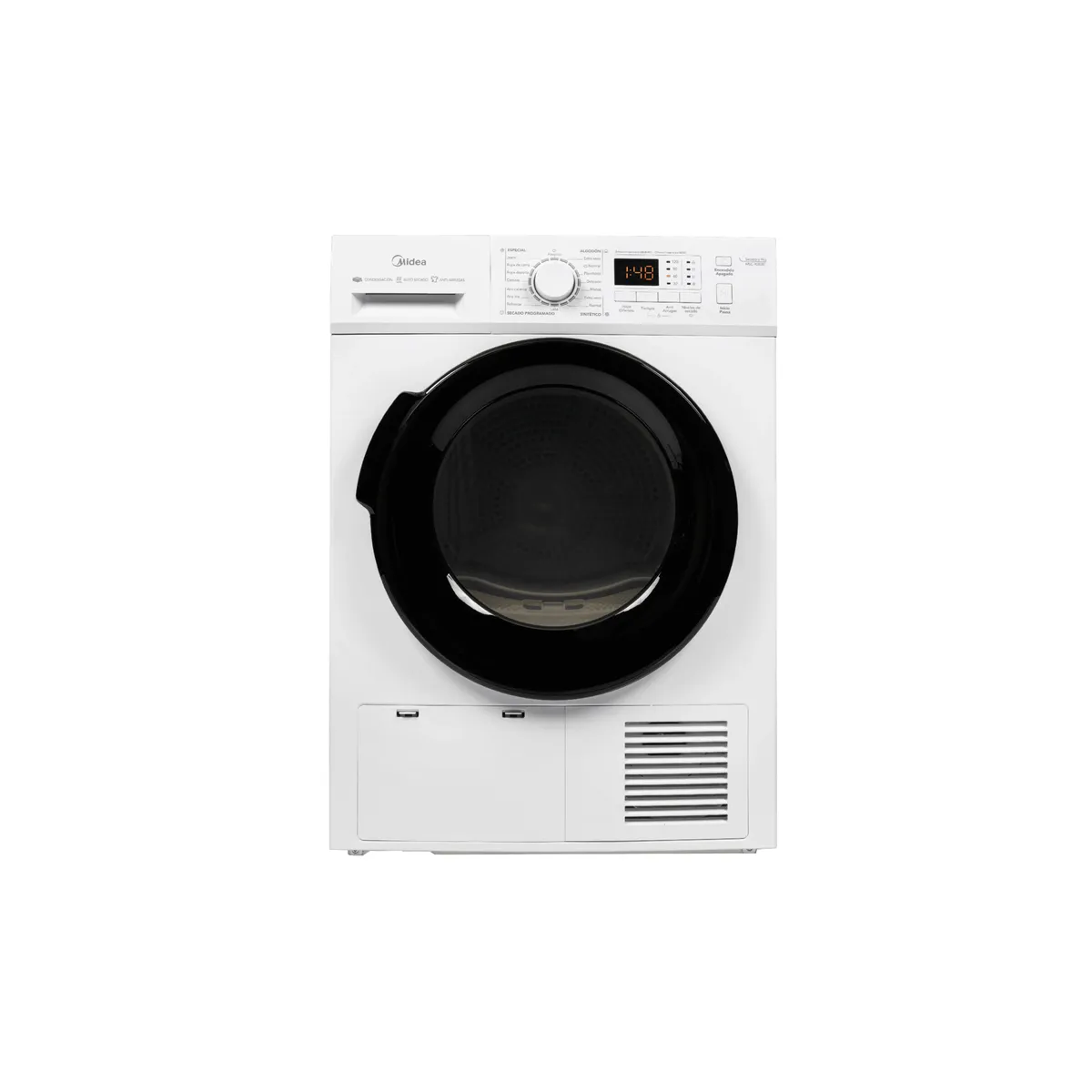 MIDEA - Secadora Eléctrica Condensación 9 KG HealthGuard con Hygiene Dry Midea