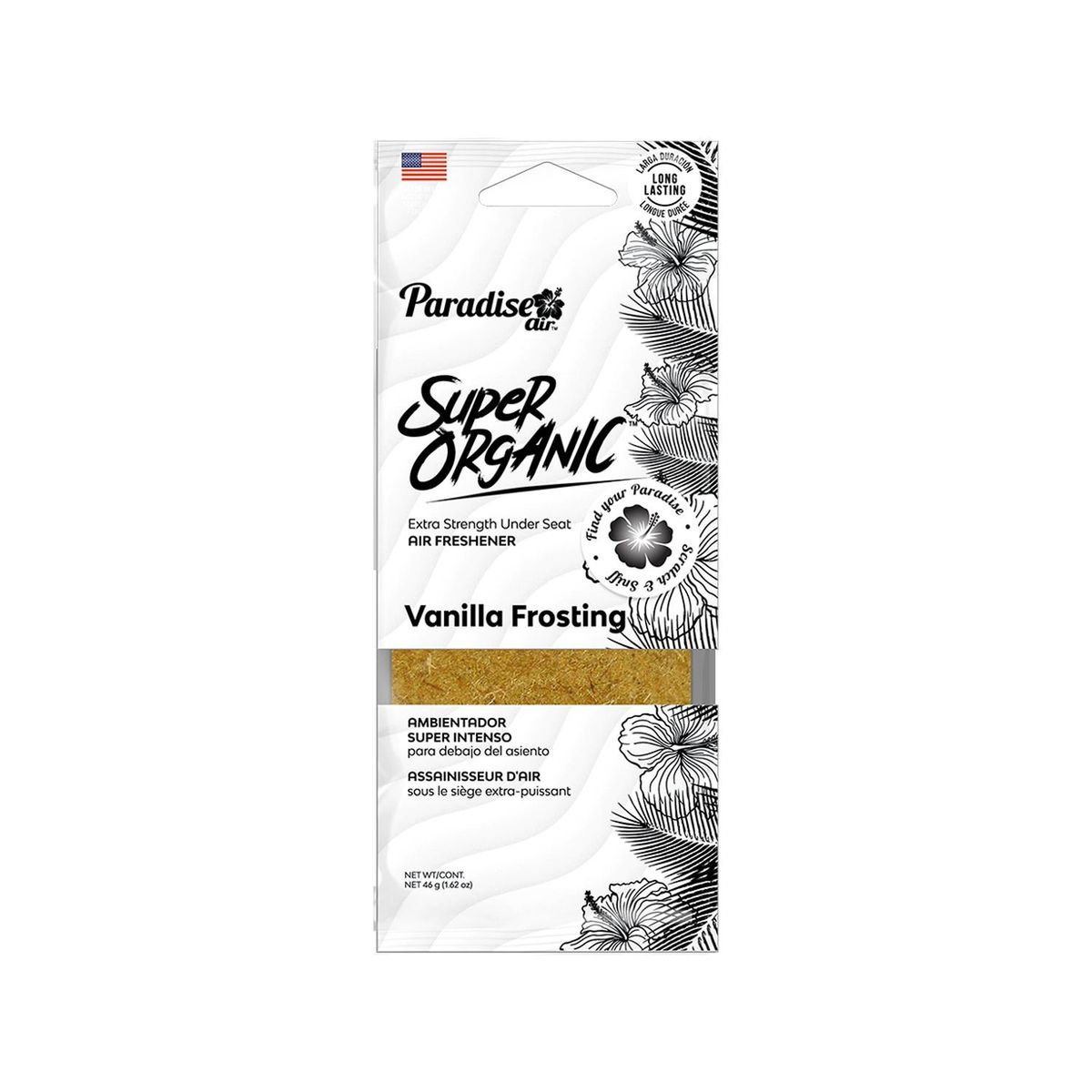 PARADISE AIR - Aromatizante Paradise Air Super Organic Vanilla Frosting 46g