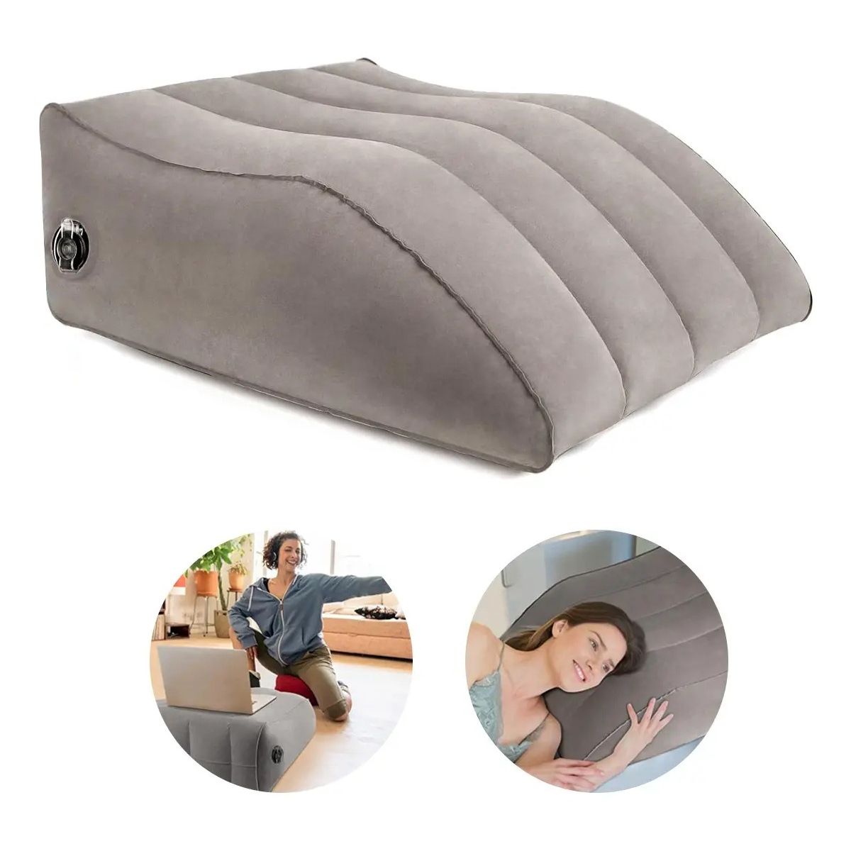 GENERICO - Almohadillas Relajantes Almohada Cuña Pierna Labg
