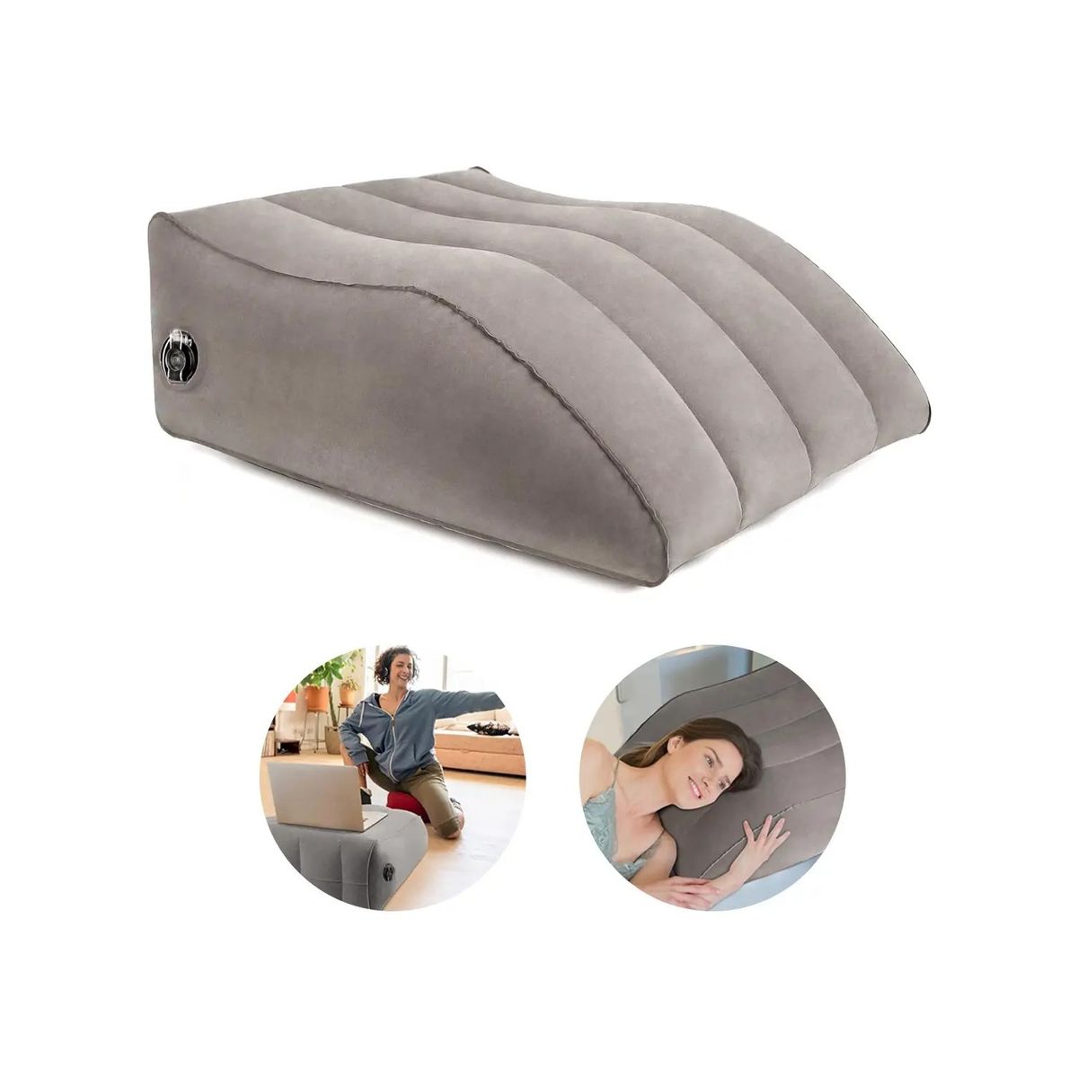 GENERICO - Almohadillas Relajantes Almohada Cuña Pierna Labg