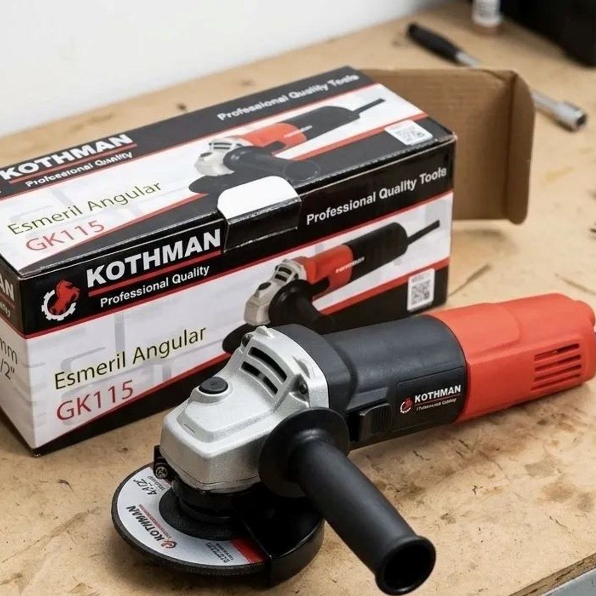 METALFER - Esmeril Angular Kothman Gk-115