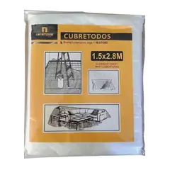 GENERICO - Plastico Cubre Todo Multiusos 1.5 X 2.8 Metros