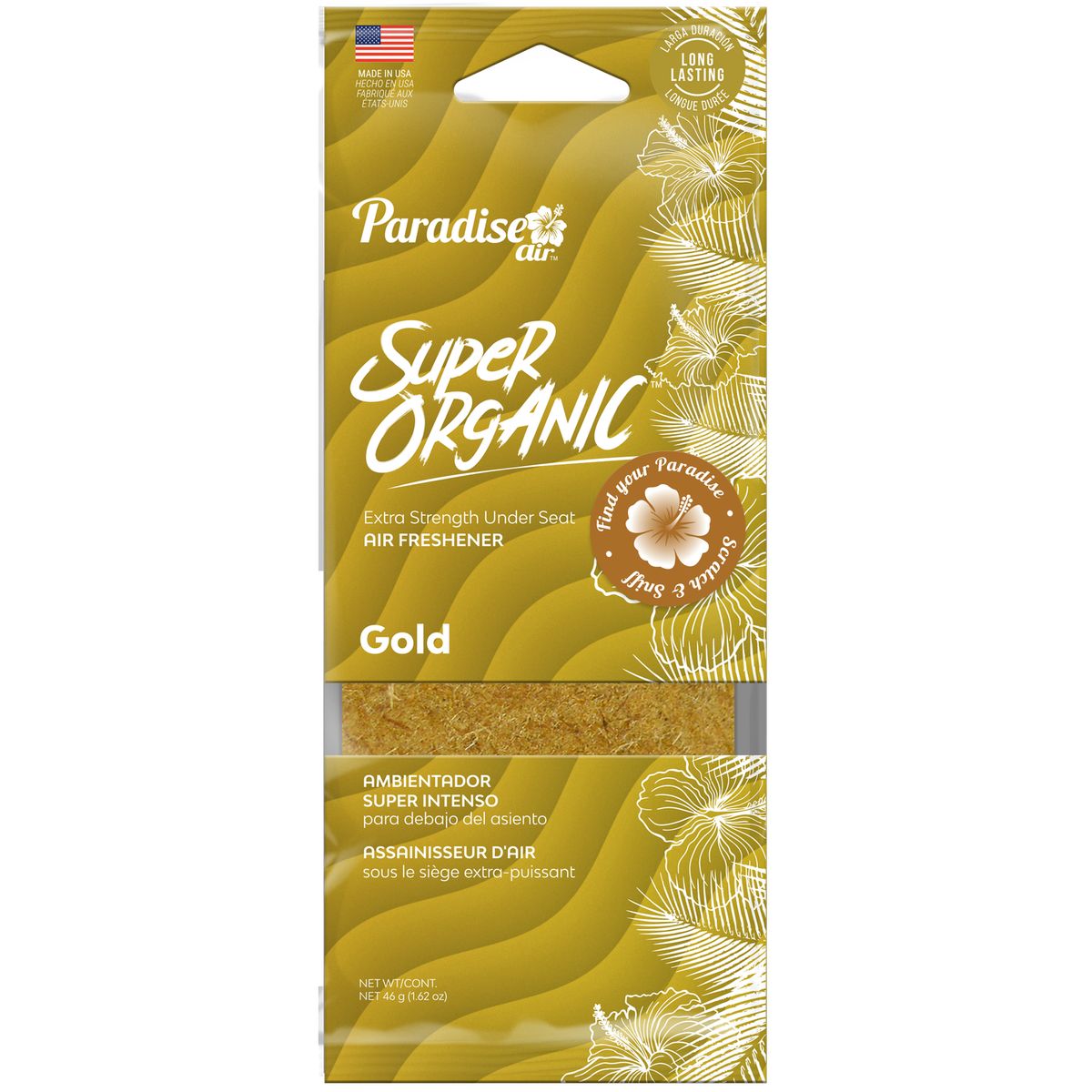 PARADISE - Aromatizante Paradise Air Super Organic Gold 46g