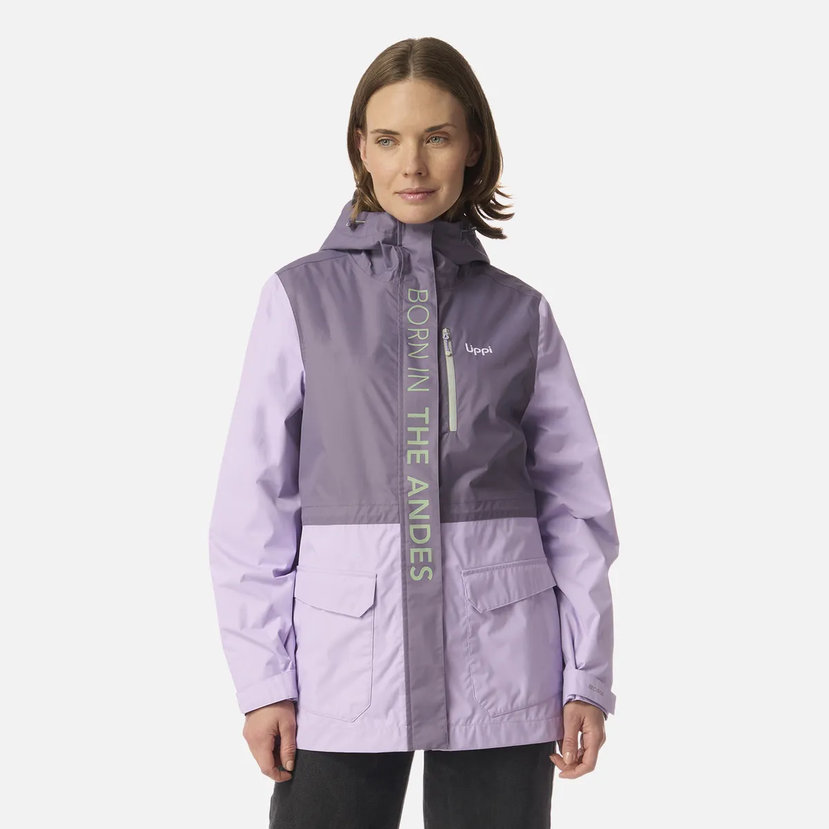 LIPPI - Chaqueta Mujer Streetwise B-Dry Hoody Jacket Violeta Lippi