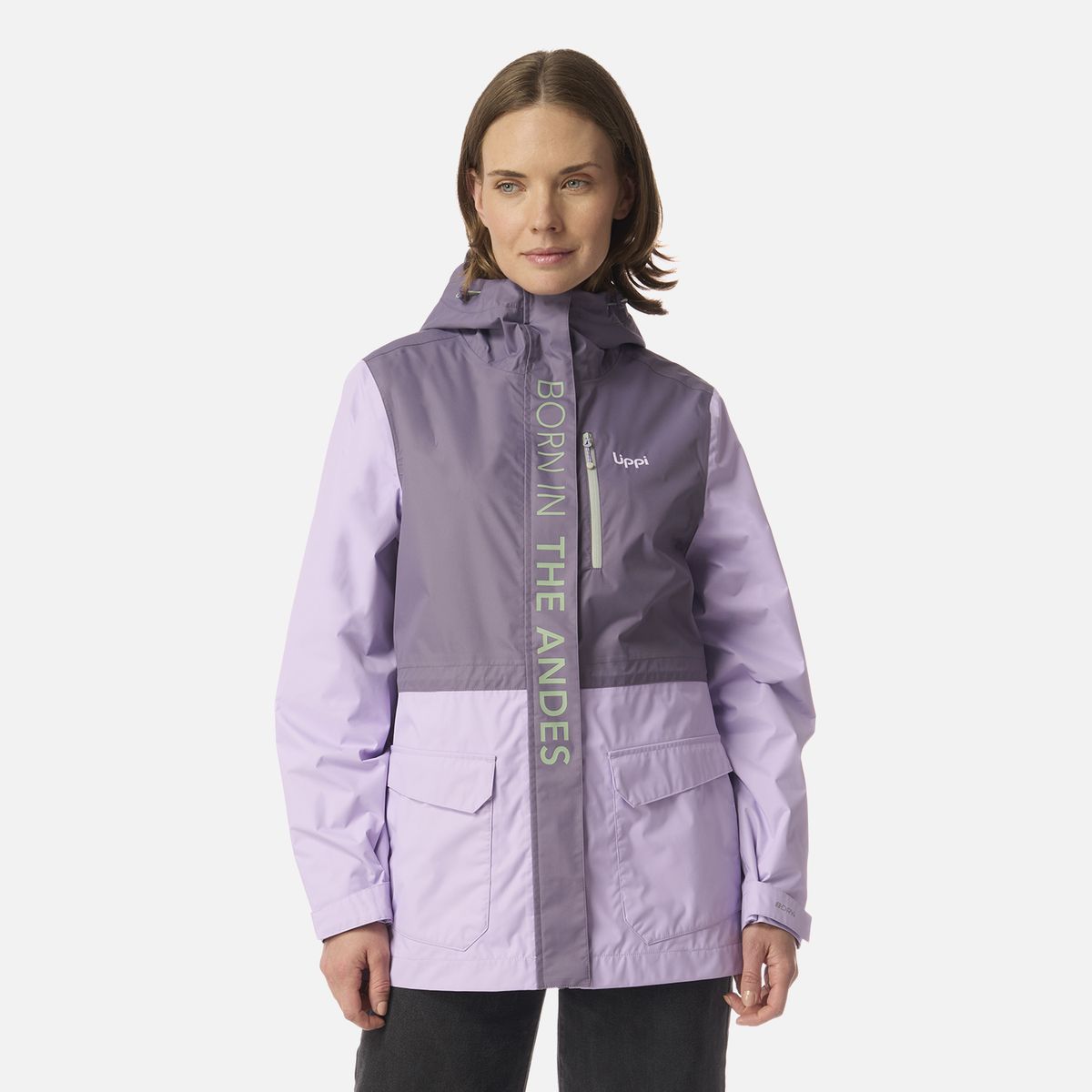 LIPPI - Chaqueta Mujer Streetwise B-Dry Hoody Jacket Violeta Lippi