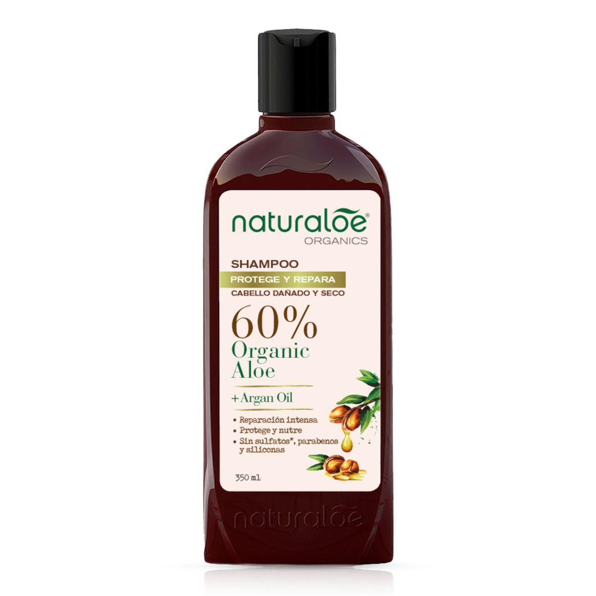 NATURALOE - Shampoo Naturaloe Argán Oil 350ml