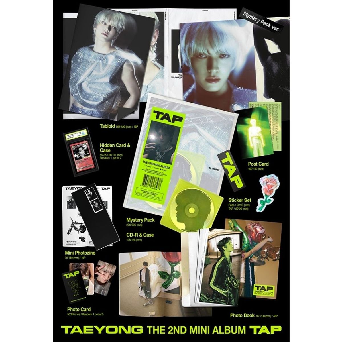 GENERICO - TAEYONG The 2nd Mini Album TAP Mystery Pack Ver.