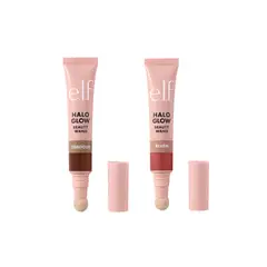 ELF COSMETICS - Pack Halo Glow Contorno TanDeep + Rubor Rose You Slay - e.l.f. Cosmetics