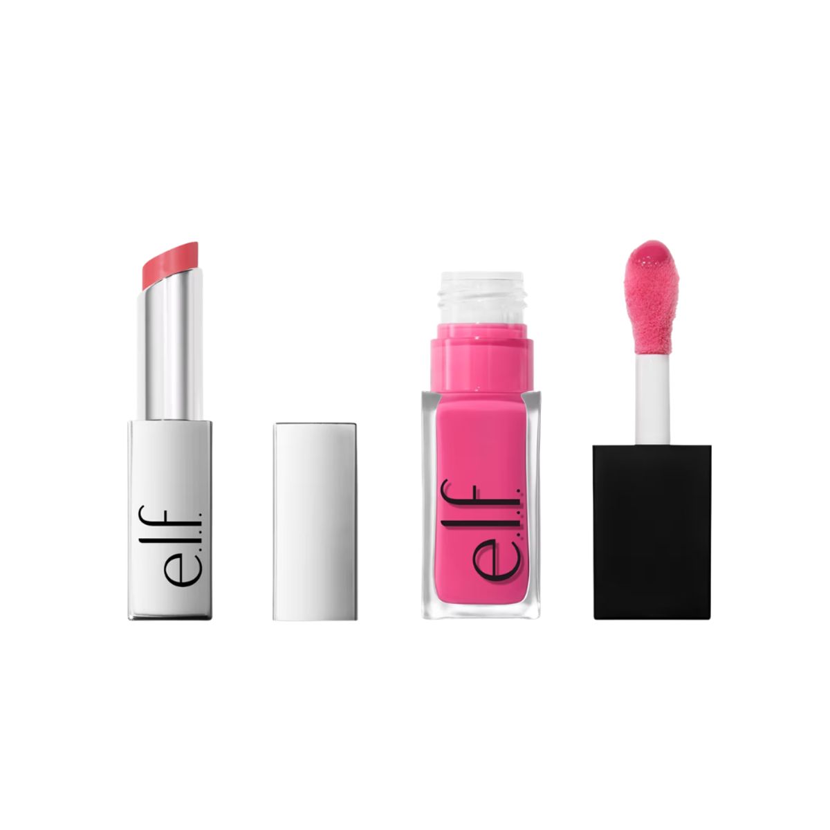 ELF COSMETICS - Pack Aceite Labial Voluminizador + Glow Reviver Slipstick Rosado - e.l.f. Cosmetics