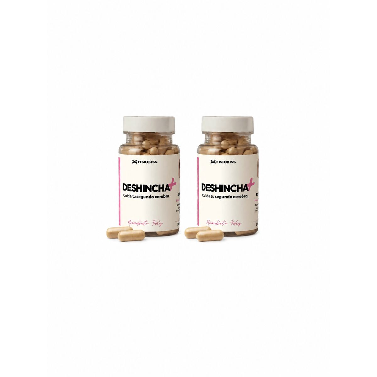 GENERICO - DESHINCHA+ Fisiobiss Suplemento Digestivo en Cápsulas Pack x2