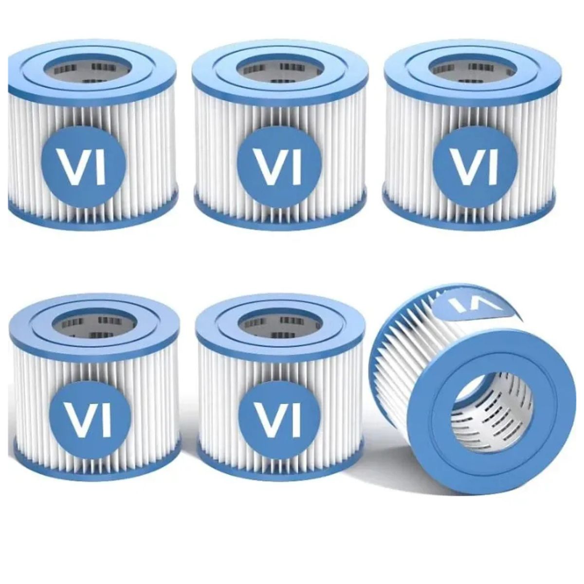 GENERICO - Repuesto Cartucho De Filtro Tipo Vi Para Lay-z-spa Kit 6