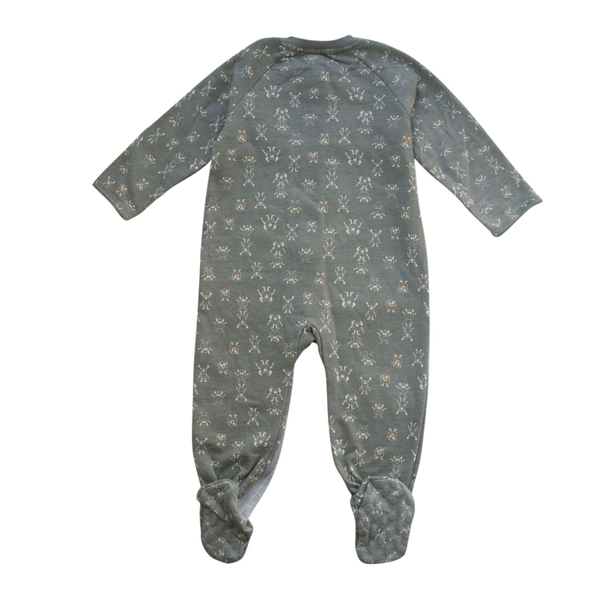 PUMUCKI - Enterito Pijama Franela Niño con Patitas Antideslizantes