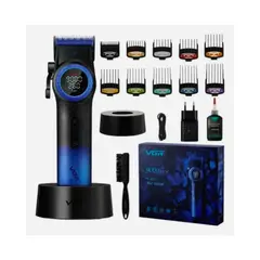 VGR - Cortapelo VGR001 Clipper Profesional Edición Limitada Azul