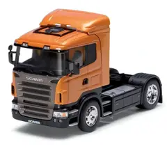 WELLY - CAMION SCANIA R470A 6×4 NARANJO 132