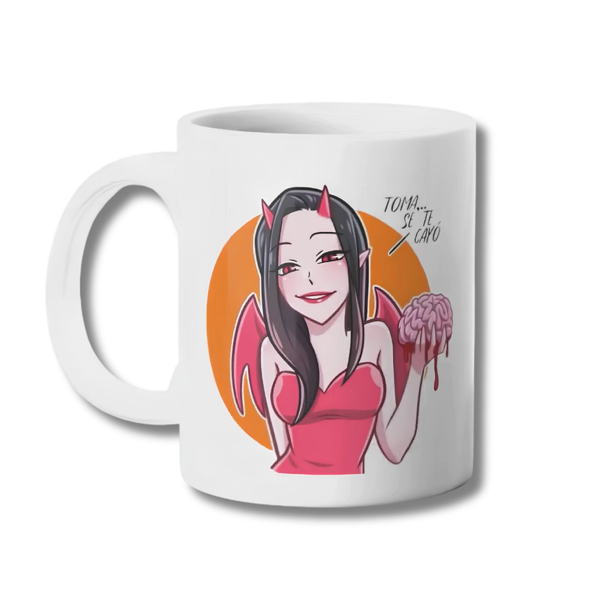GENERICO - Tazon No Soy Antisocial Soy Socialmente Selectiva Taza Sublimada 325ml
