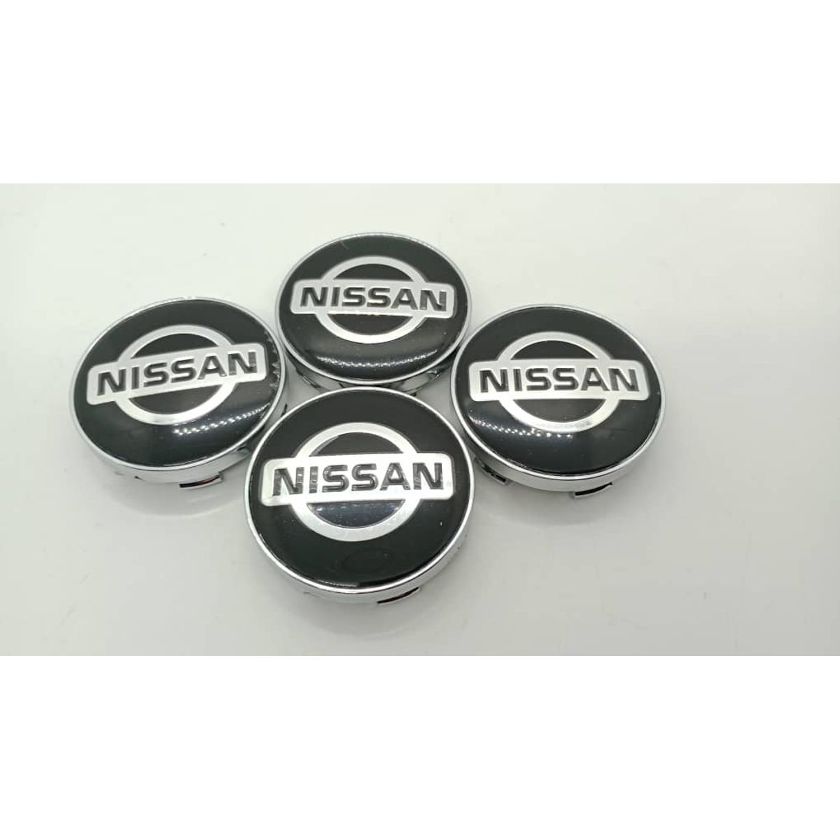 GENERICO - Set X4 Tapas centro de Llantas de autos 60mm universal  nissan