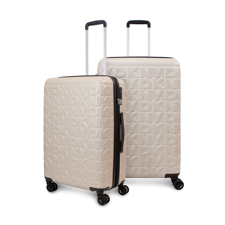 Pack 2 Maletas Donna Karan Meghan M 20k + L 23k beige Beige L