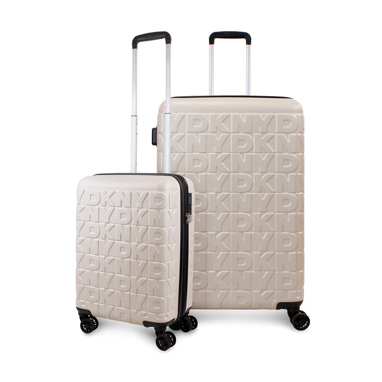 Pack 2 Maletas Donna Karan Meghan S 10k + L 23k beige Beige L