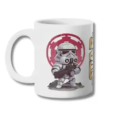 GENERICO - Tazon StormTrooper y Darth Vader Star Wars Taza Sublimada 325ml