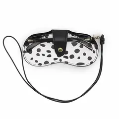 GENERICO - Funda Estuche Para Lentes animal print Con Strap Colgante Unisex Moda