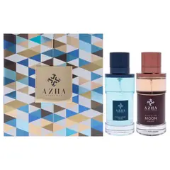 AZHA - Perfume Gift Set Hombre 2 Piezas EDP 98 ml Ashes of Moon EDP + 98 ml Ocean Breeze EDP
