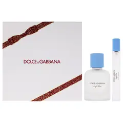 DOLCE&GABBANA - Dolce and Gabbana Light Blue Gift Set Hombre 2 Piezas EDT 50 ml EDT + 9.8 ml EDT Mini