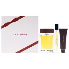 DOLCE&GABBANA - Dolce and Gabbana The One Gift Set Hombre 3 Piezas EDT 98 ml EDT + 9.8 ml EDT Mini + 50 ml Shower Gel