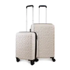 DKNY - Pack 2 Maletas Donna Karan Meghan S 10k + M 20k beige