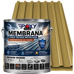 EPOXY - MEMBRANA PARA TECHOS METÁLICOS - CONVERTIDOR OXIDO - GALON - ARENA