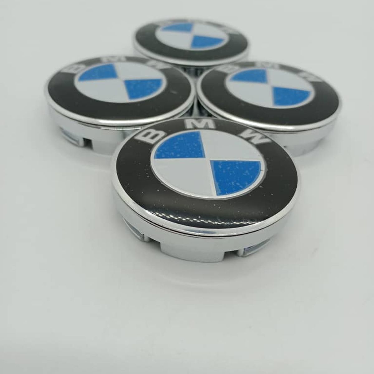 GENERICO - Set X4 Tapas centro de Llantas de autos 60mm universal bmw