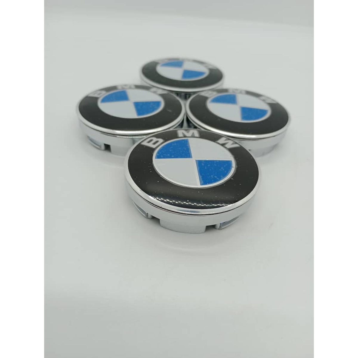 GENERICO - Set X4 Tapas centro de Llantas de autos 60mm universal bmw